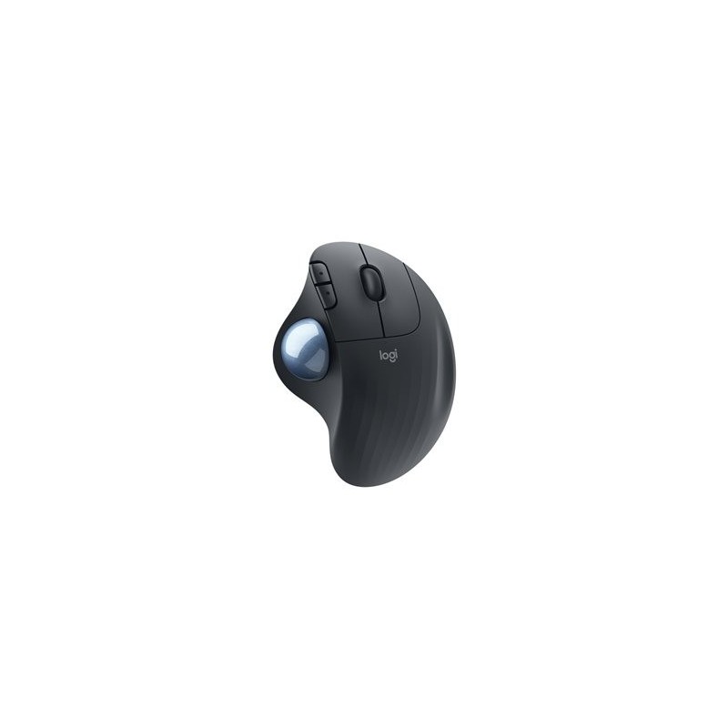LOGITECH ERGO M575 for Business Trackball right-handed optical 5 buttons wireless Bluetooth Bolt USB receiver graphite