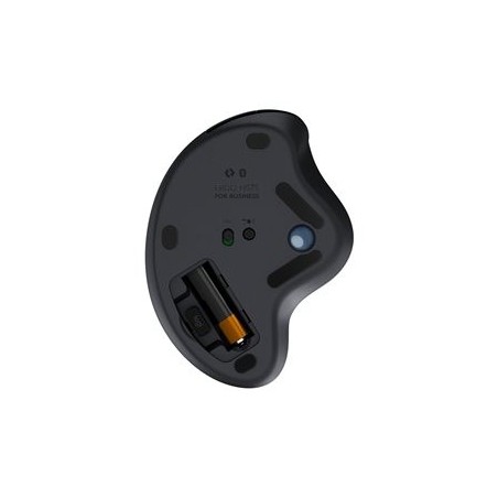 LOGITECH ERGO M575 for Business Trackball right-handed optical 5 buttons wireless Bluetooth Bolt USB receiver graphite