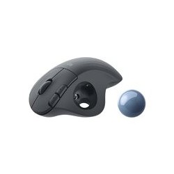 LOGITECH ERGO M575 for Business Trackball right-handed optical 5 buttons wireless Bluetooth Bolt USB receiver graphite
