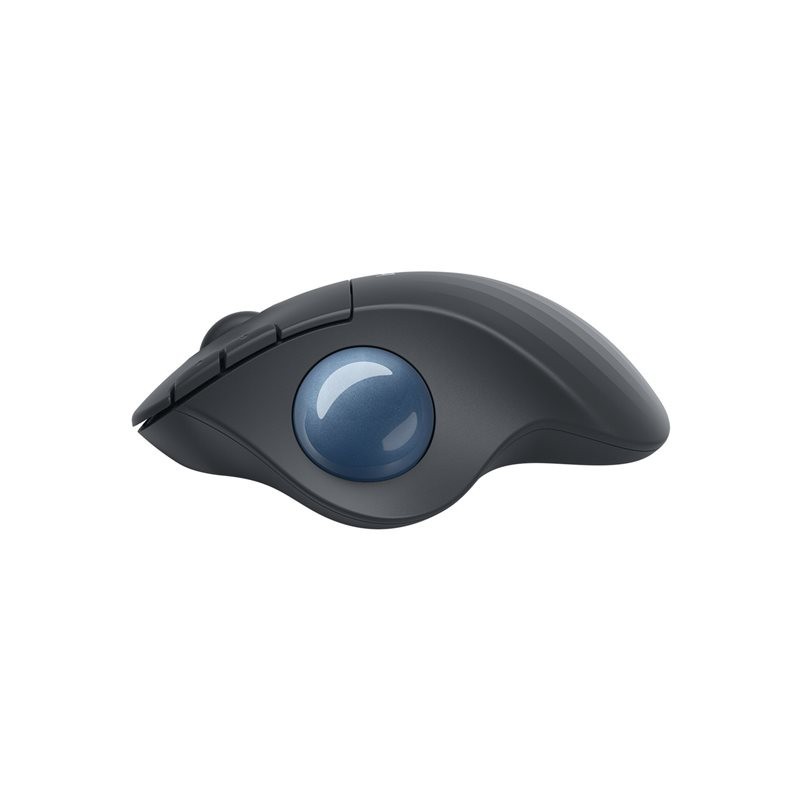 LOGITECH ERGO M575 for Business Trackball right-handed optical 5 buttons wireless Bluetooth Bolt USB receiver graphite