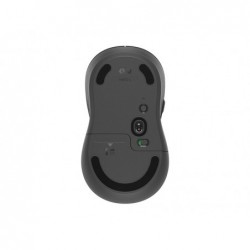 LOGITECH Signature M650 L Mouse large size optical 5 buttons wireless Bluetooth 2.4 GHz Bolt USB receiver graphite