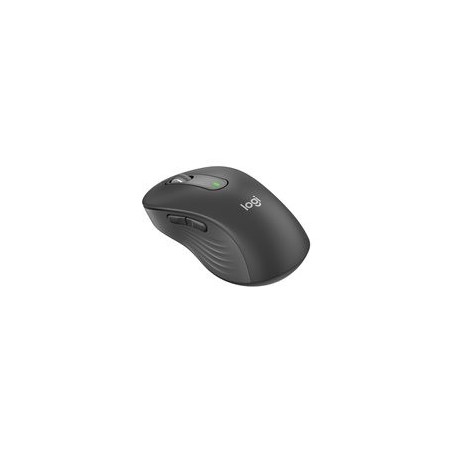 LOGITECH Signature M650 L Mouse large size optical 5 buttons wireless Bluetooth 2.4 GHz Bolt USB receiver graphite