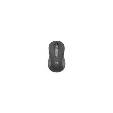 LOGITECH Signature M650 L Mouse large size optical 5 buttons wireless Bluetooth 2.4 GHz Bolt USB receiver graphite
