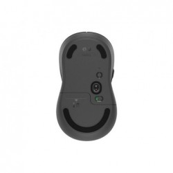 LOGITECH Signature M650 L Mouse large size optical 5 buttons wireless Bluetooth 2.4 GHz Bolt USB receiver graphite