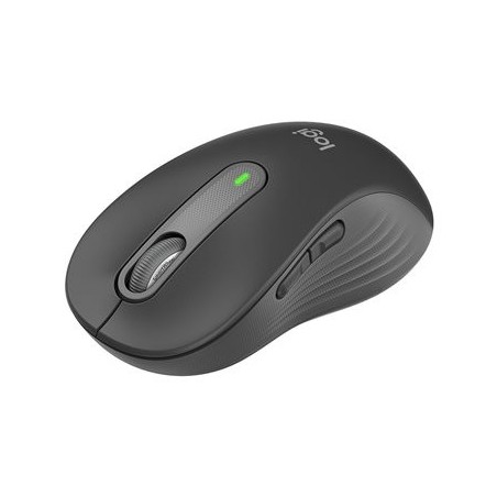 LOGITECH Signature M650 L Mouse large size optical 5 buttons wireless Bluetooth 2.4 GHz Bolt USB receiver graphite