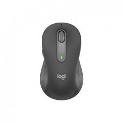 LOGITECH Signature M650 L Mouse large size optical 5 buttons wireless Bluetooth 2.4 GHz Bolt USB receiver graphite