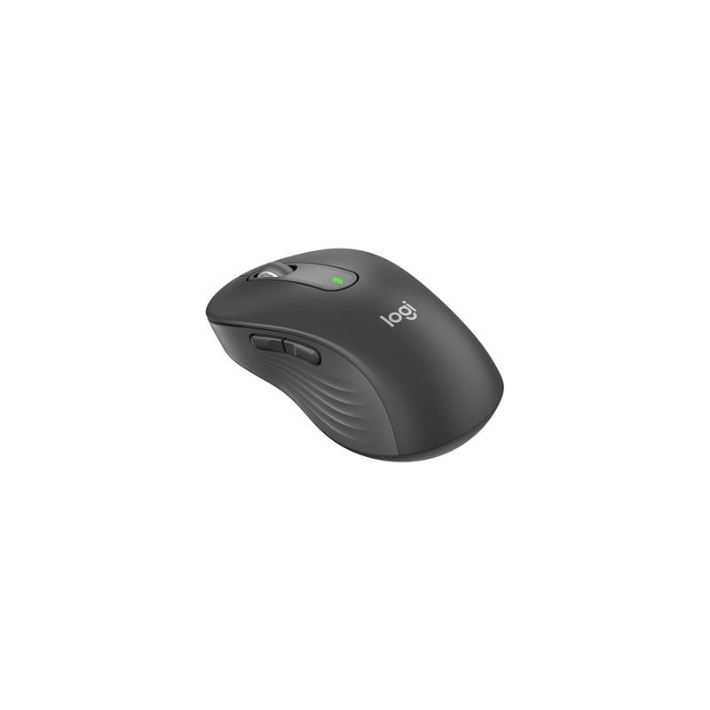 LOGITECH Signature M650 L Mouse large size optical 5 buttons wireless Bluetooth 2.4 GHz Bolt USB receiver graphite