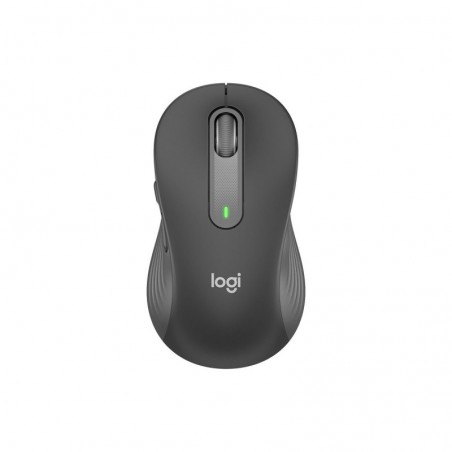 LOGITECH Signature M650 L Mouse large size optical 5 buttons wireless Bluetooth 2.4 GHz Bolt USB receiver graphite