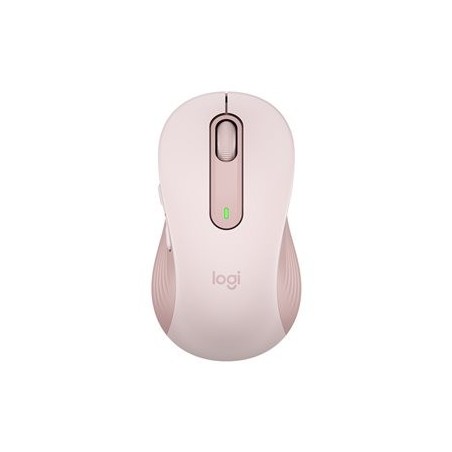 LOGITECH Signature M650 L Mouse large size optical 5 buttons wireless Bluetooth 2.4 GHz Bolt USB receiver rose