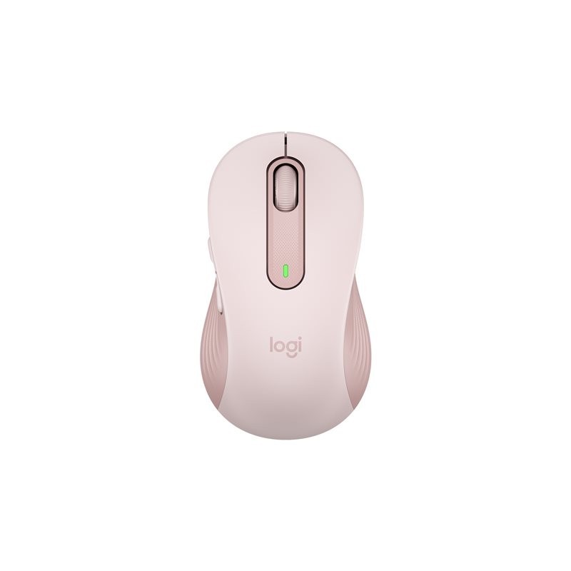 LOGITECH Signature M650 L Mouse large size optical 5 buttons wireless Bluetooth 2.4 GHz Bolt USB receiver rose