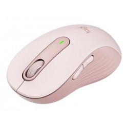 LOGITECH Signature M650 L Mouse large size optical 5 buttons wireless Bluetooth 2.4 GHz Bolt USB receiver rose