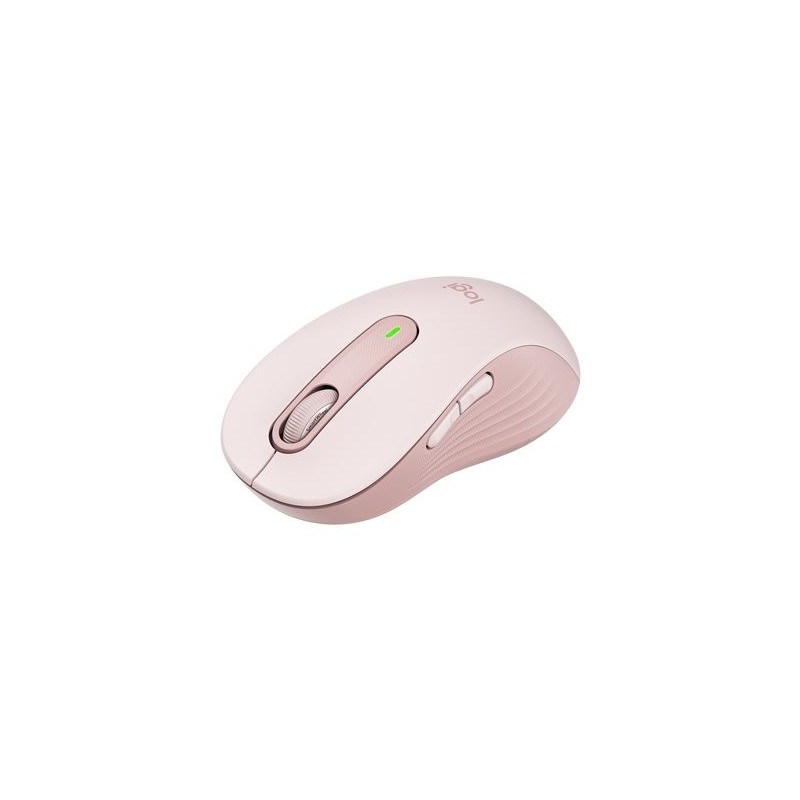 LOGITECH Signature M650 L Mouse large size optical 5 buttons wireless Bluetooth 2.4 GHz Bolt USB receiver rose