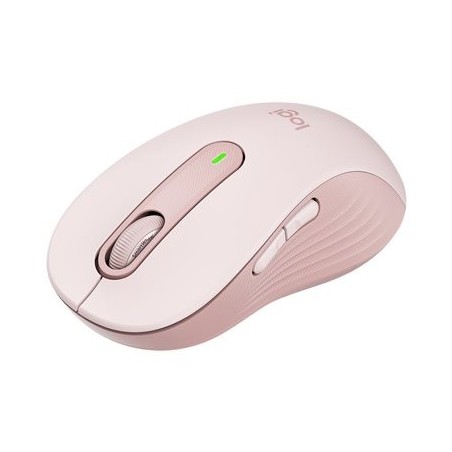 LOGITECH Signature M650 L Mouse large size optical 5 buttons wireless Bluetooth 2.4 GHz Bolt USB receiver rose