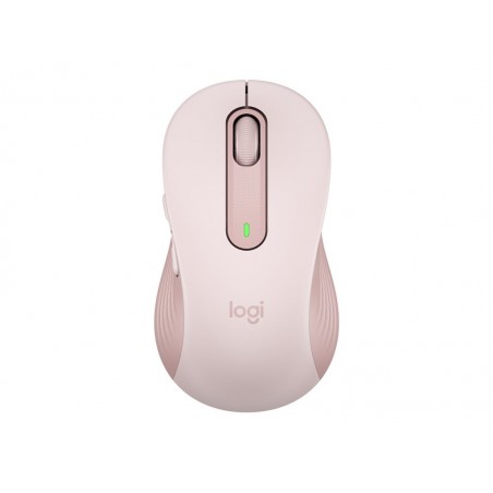LOGITECH Signature M650 L Mouse large size optical 5 buttons wireless Bluetooth 2.4 GHz Bolt USB receiver rose