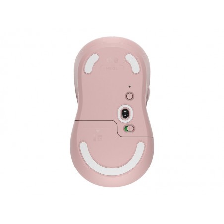 LOGITECH Signature M650 L Mouse large size optical 5 buttons wireless Bluetooth 2.4 GHz Bolt USB receiver rose