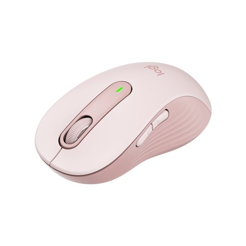 LOGITECH Signature M650 L Mouse large size optical 5 buttons wireless Bluetooth 2.4 GHz Bolt USB receiver rose