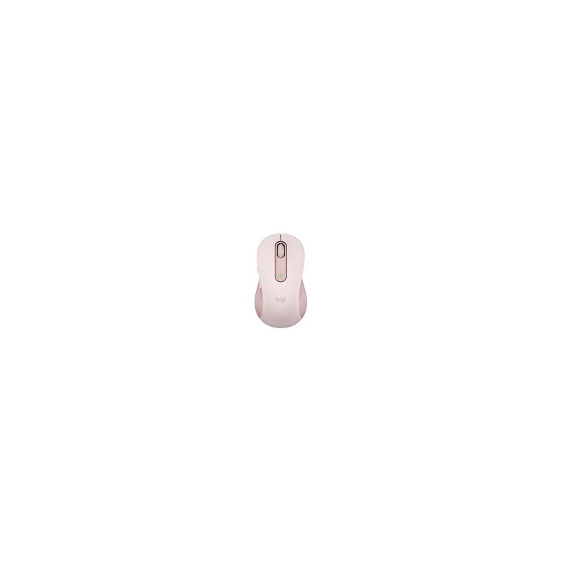 LOGITECH Signature M650 L Mouse large size optical 5 buttons wireless Bluetooth 2.4 GHz Bolt USB receiver rose