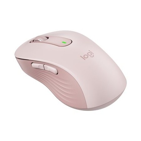 LOGITECH Signature M650 L Mouse large size optical 5 buttons wireless Bluetooth 2.4 GHz Bolt USB receiver rose