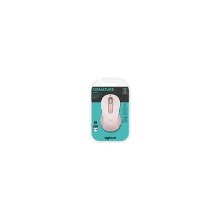 LOGITECH Signature M650 L Mouse large size optical 5 buttons wireless Bluetooth 2.4 GHz Bolt USB receiver rose