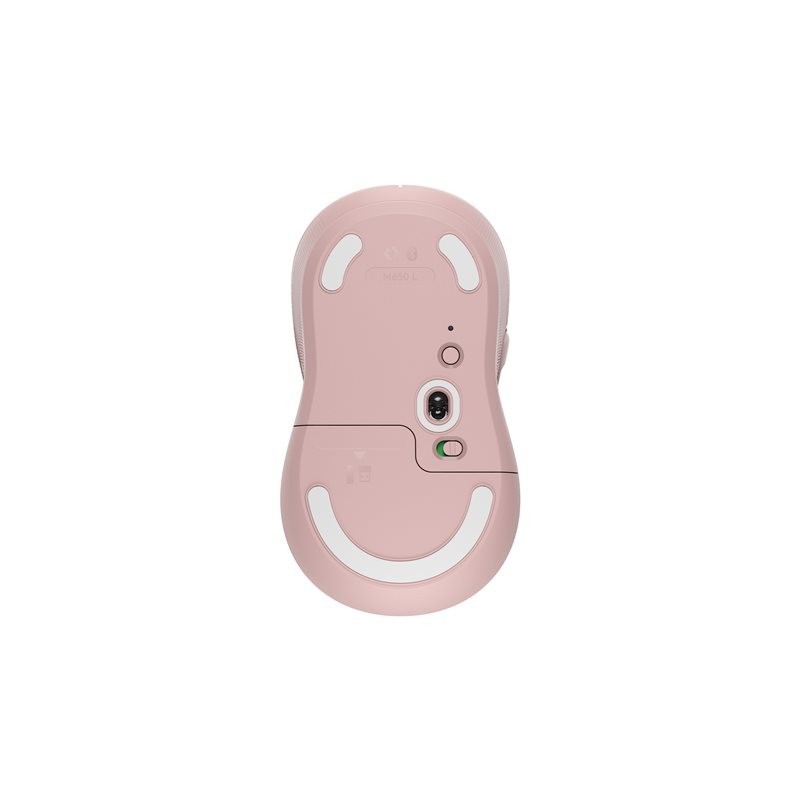 LOGITECH Signature M650 L Mouse large size optical 5 buttons wireless Bluetooth 2.4 GHz Bolt USB receiver rose