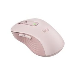 LOGITECH Signature M650 L Mouse large size optical 5 buttons wireless Bluetooth 2.4 GHz Bolt USB receiver rose