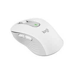 LOGITECH Signature M650 L Mouse large size optical 5 buttons wireless Bluetooth 2.4 GHz Bolt USB receiver off-white