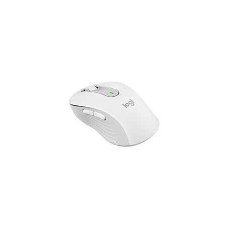 LOGITECH Signature M650 L Mouse large size optical 5 buttons wireless Bluetooth 2.4 GHz Bolt USB receiver off-white