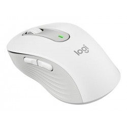 LOGITECH Signature M650 L Mouse large size optical 5 buttons wireless Bluetooth 2.4 GHz Bolt USB receiver off-white