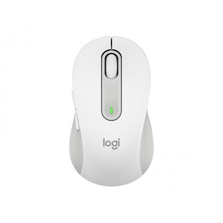 LOGITECH Signature M650 L Mouse large size optical 5 buttons wireless Bluetooth 2.4 GHz Bolt USB receiver off-white