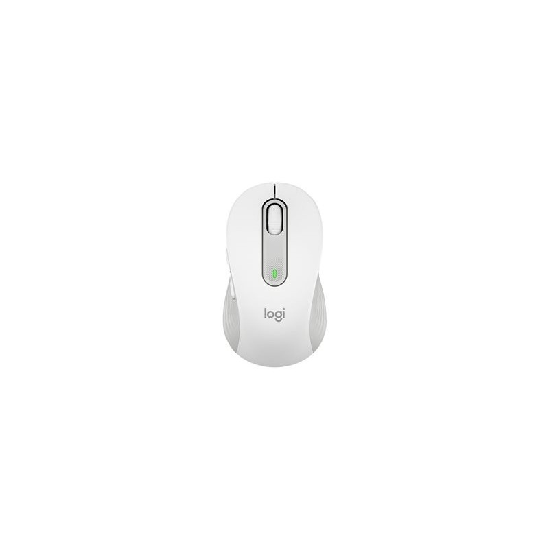 LOGITECH Signature M650 L Mouse large size optical 5 buttons wireless Bluetooth 2.4 GHz Bolt USB receiver off-white