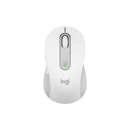 LOGITECH Signature M650 L Mouse large size optical 5 buttons wireless Bluetooth 2.4 GHz Bolt USB receiver off-white