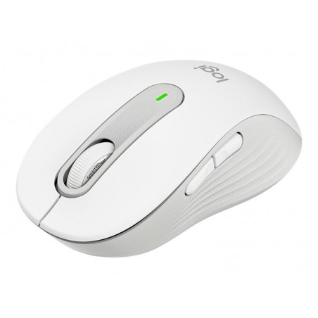 LOGITECH Signature M650 L Mouse large size optical 5 buttons wireless Bluetooth 2.4 GHz Bolt USB receiver off-white
