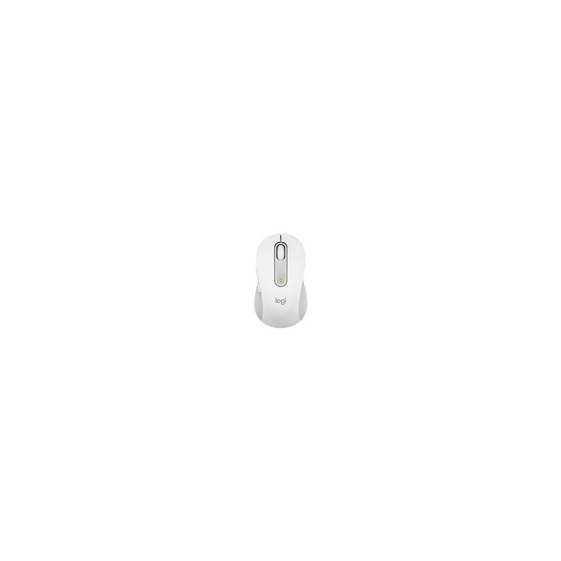 LOGITECH Signature M650 L Mouse large size optical 5 buttons wireless Bluetooth 2.4 GHz Bolt USB receiver off-white