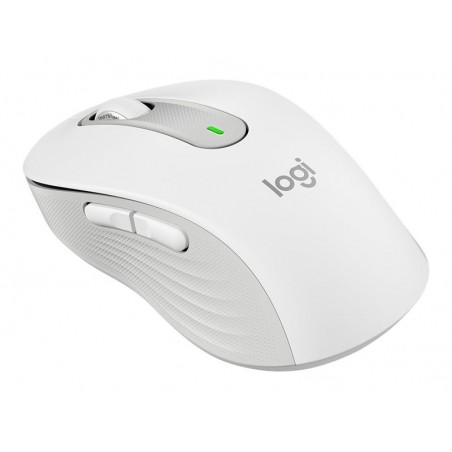 LOGITECH Signature M650 L Mouse large size optical 5 buttons wireless Bluetooth 2.4 GHz Bolt USB receiver off-white