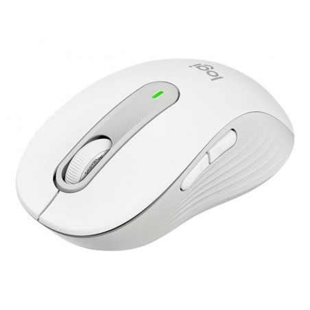 LOGITECH Signature M650 L Mouse large size optical 5 buttons wireless Bluetooth 2.4 GHz Bolt USB receiver off-white