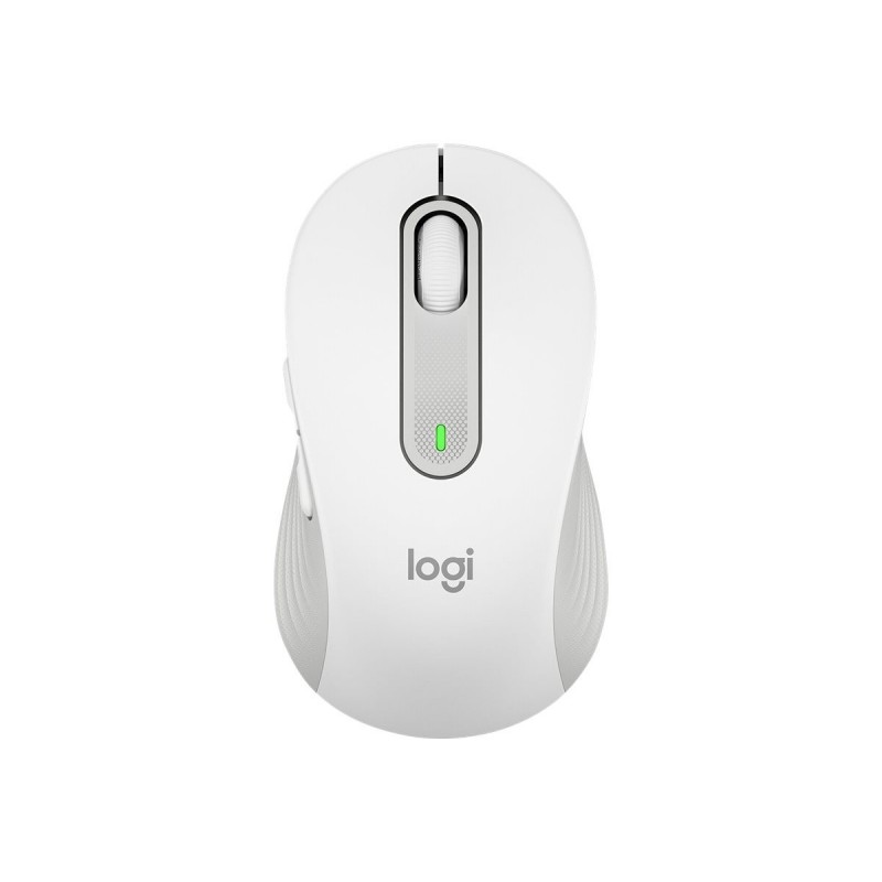 LOGITECH Signature M650 L Mouse large size optical 5 buttons wireless Bluetooth 2.4 GHz Bolt USB receiver off-white