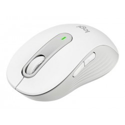 LOGITECH Signature M650 L Mouse large size optical 5 buttons wireless Bluetooth 2.4 GHz Bolt USB receiver off-white