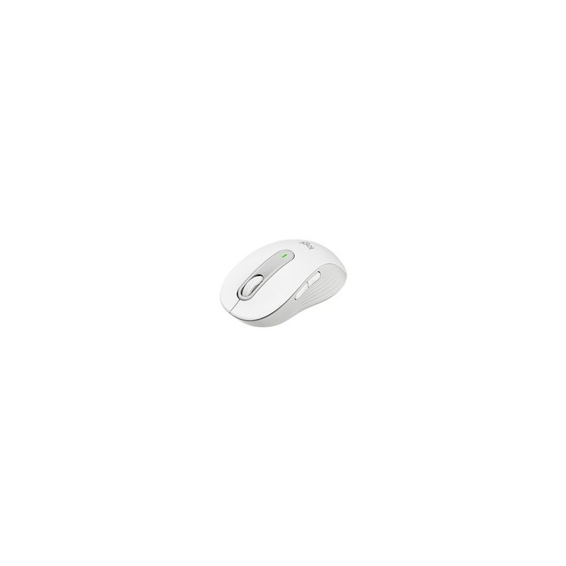 LOGITECH Signature M650 L Mouse large size optical 5 buttons wireless Bluetooth 2.4 GHz Bolt USB receiver off-white