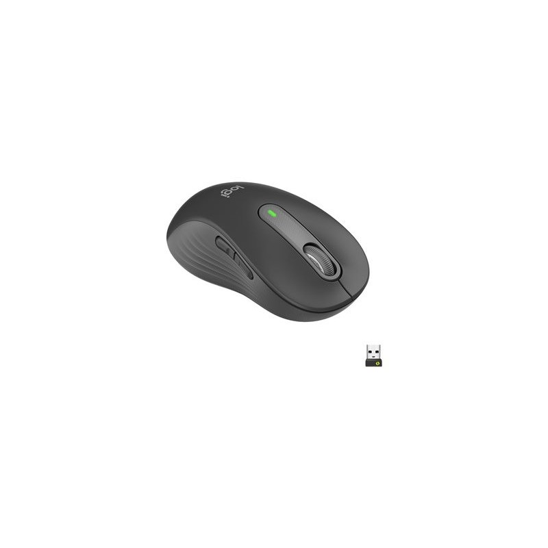 LOGITECH Signature M650 L LEFT Mouse large size left-handed optical 5 buttons wireless Bluetooth 2.4 GHz