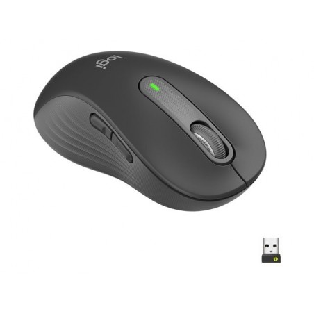 LOGITECH Signature M650 L LEFT Mouse large size left-handed optical 5 buttons wireless Bluetooth 2.4 GHz