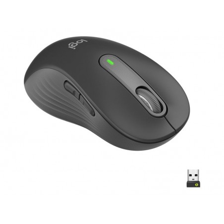 LOGITECH Signature M650 L LEFT Mouse large size left-handed optical 5 buttons wireless Bluetooth 2.4 GHz