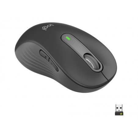 LOGITECH Signature M650 L LEFT Mouse large size left-handed optical 5 buttons wireless Bluetooth 2.4 GHz