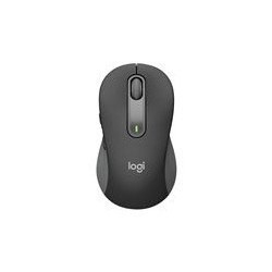 LOGITECH Signature M650 Mouse optical 5 buttons wireless Bluetooth 2.4 GHz Bolt USB receiver graphite