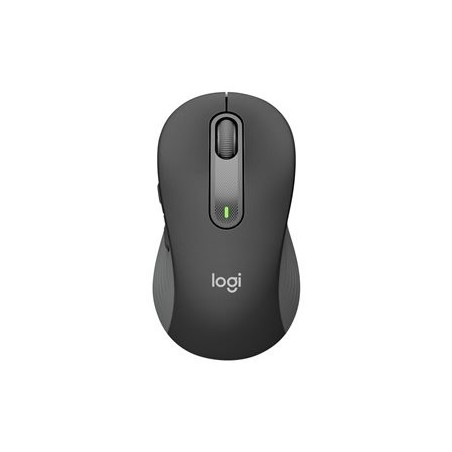 LOGITECH Signature M650 Mouse optical 5 buttons wireless Bluetooth 2.4 GHz Bolt USB receiver graphite