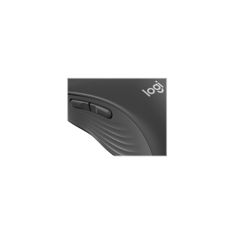 LOGITECH Signature M650 Mouse optical 5 buttons wireless Bluetooth 2.4 GHz Bolt USB receiver graphite
