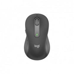 LOGITECH Signature M650 Mouse optical 5 buttons wireless Bluetooth 2.4 GHz Bolt USB receiver graphite