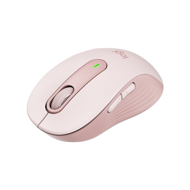 LOGITECH Signature M650 Mouse optical 5 buttons wireless Bluetooth 2.4 GHz Bolt USB receiver rose LOGITECH Signature M650 Mouse optical 5 buttons wireless Bluetooth 2.4 GHz Bolt USB receiver rose