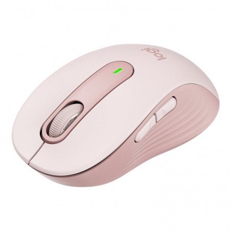 LOGITECH Signature M650 Mouse optical 5 buttons wireless Bluetooth 2.4 GHz Bolt USB receiver rose LOGITECH Signature M650 Mouse optical 5 buttons wireless Bluetooth 2.4 GHz Bolt USB receiver rose