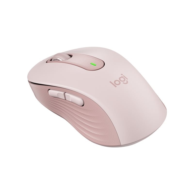 LOGITECH Signature M650 Mouse optical 5 buttons wireless Bluetooth 2.4 GHz Bolt USB receiver rose LOGITECH Signature M650 Mouse optical 5 buttons wireless Bluetooth 2.4 GHz Bolt USB receiver rose