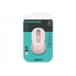LOGITECH Signature M650 Mouse optical 5 buttons wireless Bluetooth 2.4 GHz Bolt USB receiver rose LOGITECH Signature M650 Mouse optical 5 buttons wireless Bluetooth 2.4 GHz Bolt USB receiver rose